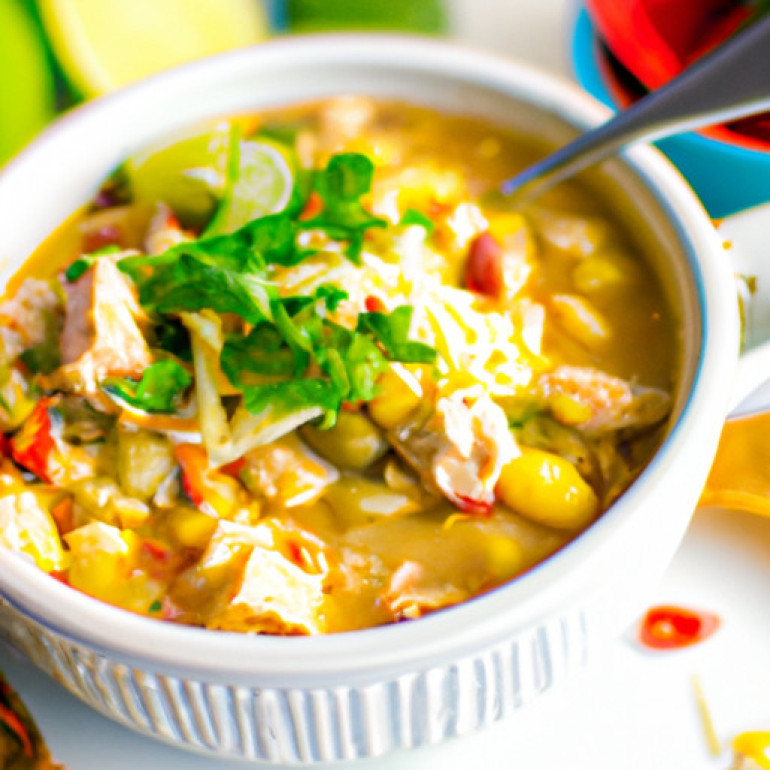 Delicious Instant Pot Vegetarian White Chili Recipe