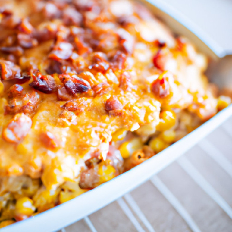 Ultimate Cheesy Bacon Corn Bake: A Deliciously Irresistible Side Dish