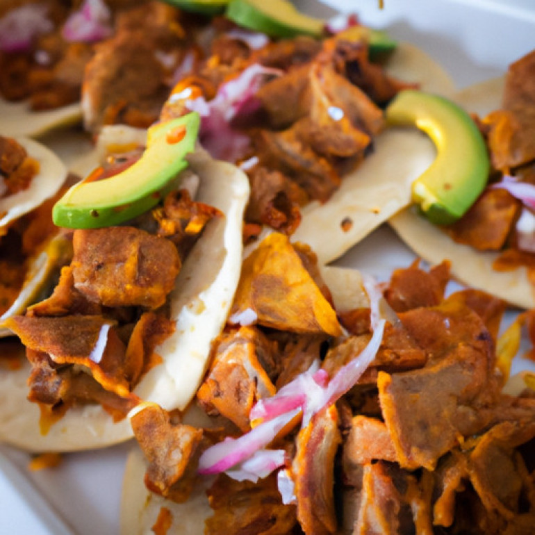 Savory Slow Cooker Pastor Tacos: A Flavorful Twist!