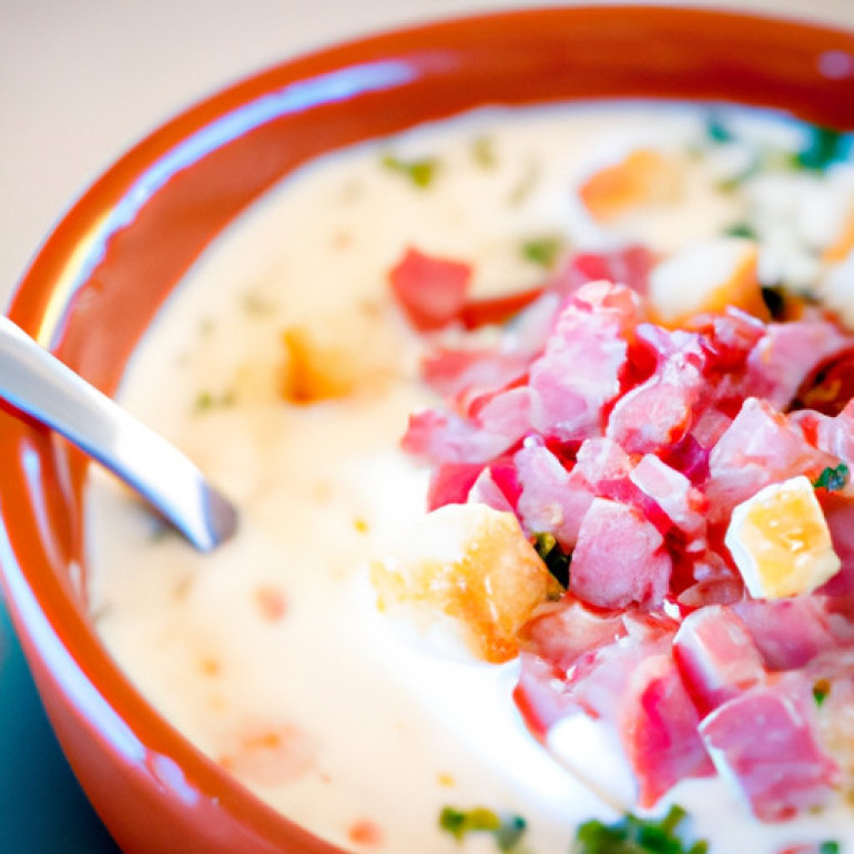 Savory Ham & Cheese Chowder Recipe: A Delicious Twist!