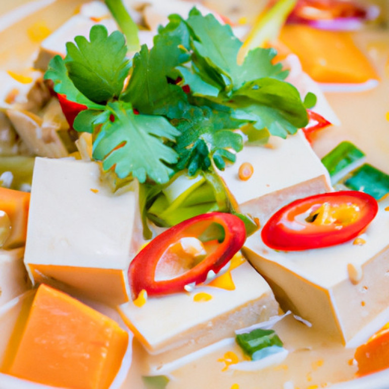 Ultimate Veggie Tofu Delight Soup