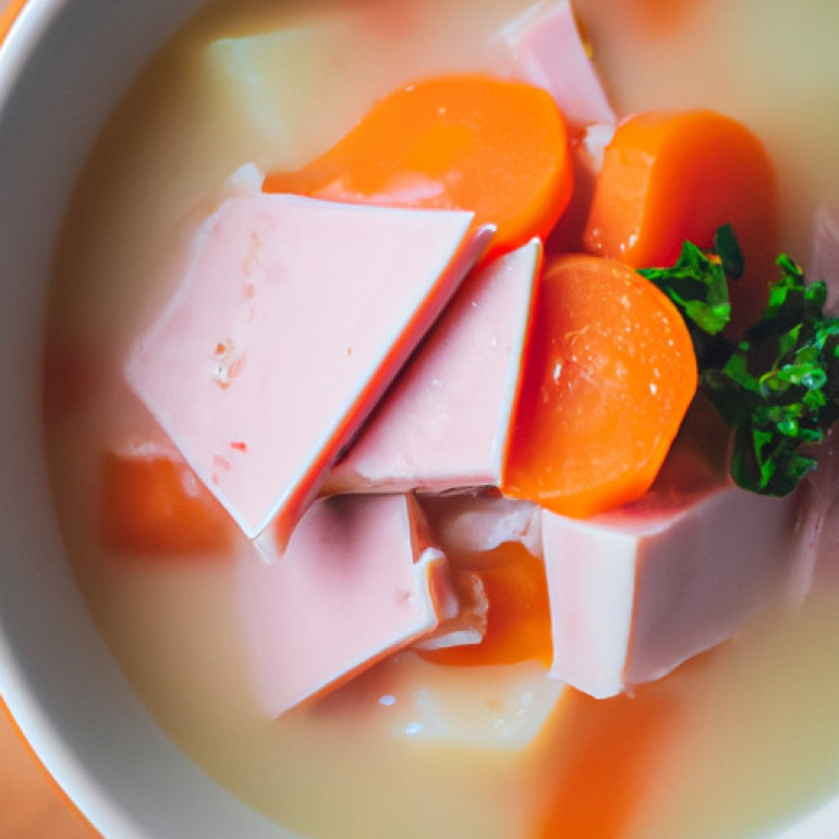 Savory Potato and Ham Soup: A Heart-Friendly Delight
