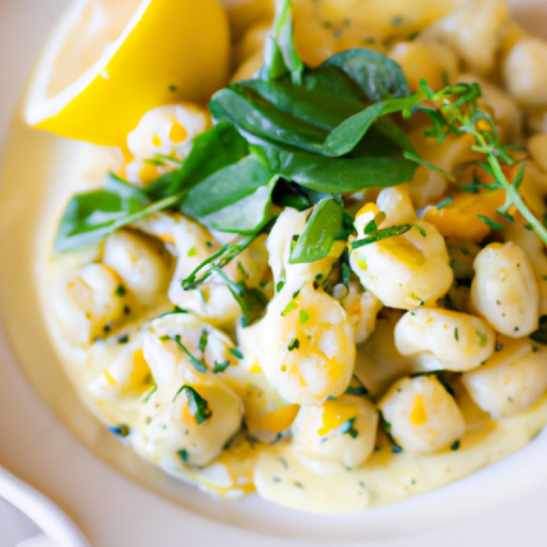 Delicious Skillet Gnocchi in Lemon Cream Sauce: A Springtime Delight!