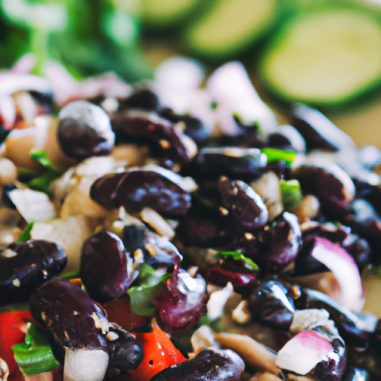Savor the Best Black Bean Salad Recipe by Kelly