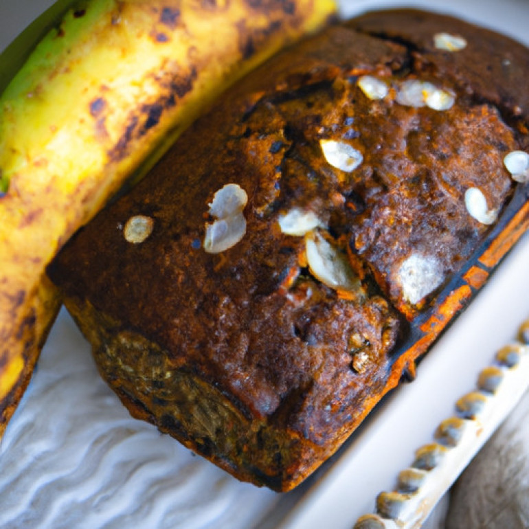 Tropical Coconut Banana Bread Delight