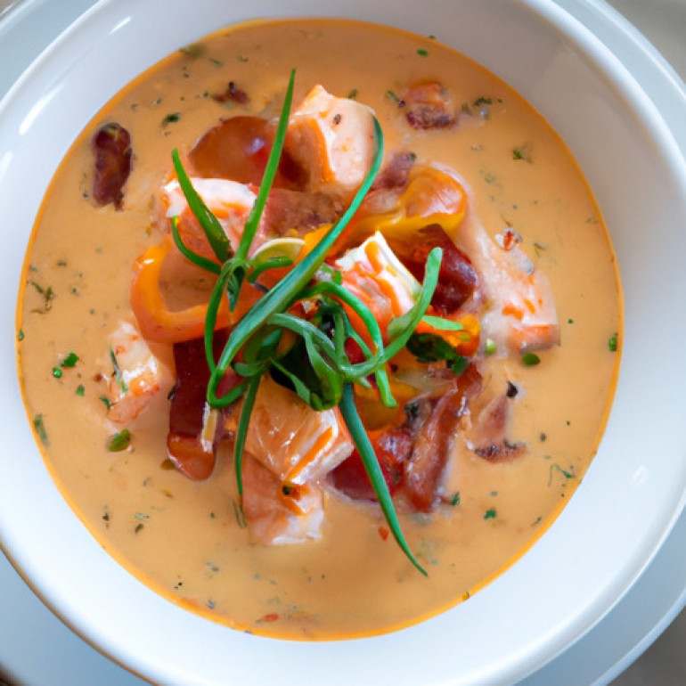 Savory Smoked Salmon Creamy Chowder Recipe
