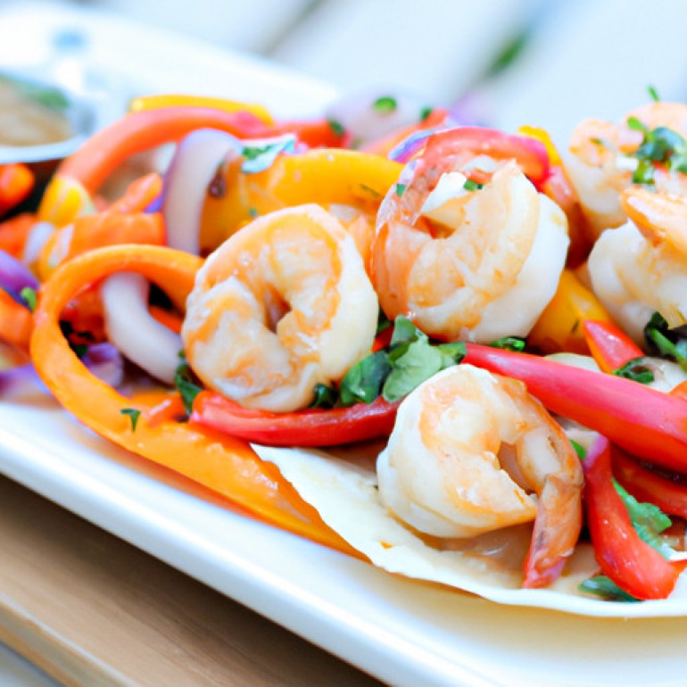 Sizzling Shrimp Fajitas: A Delectable Tex-Mex Delight