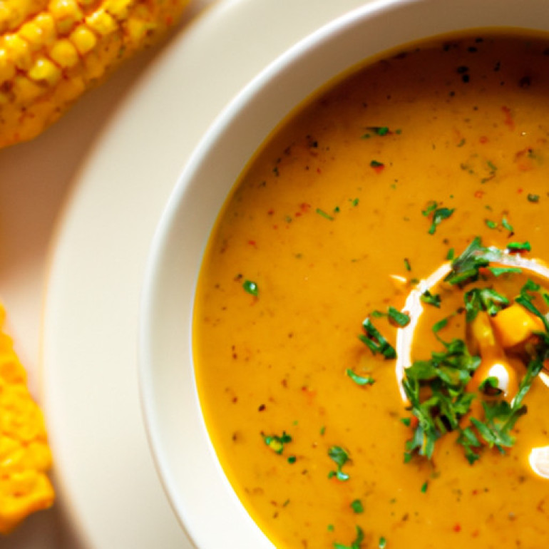 Savory Corn and Pumpkin Soup: A Delicious Autumn Delight
