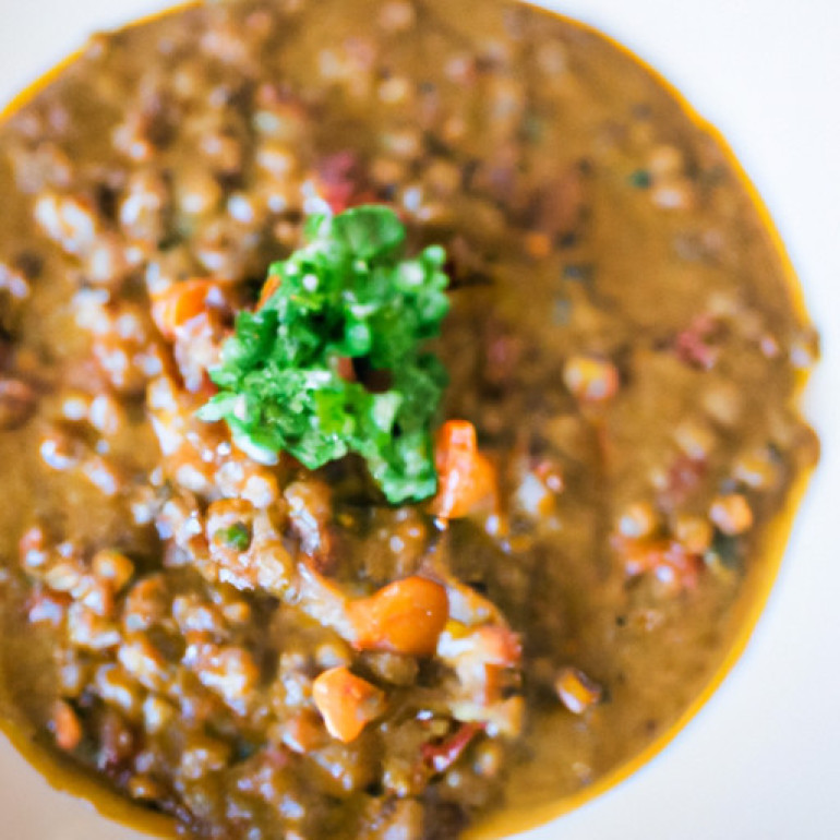 Savory Lentil Stew: A Hearty Vegetarian Delight