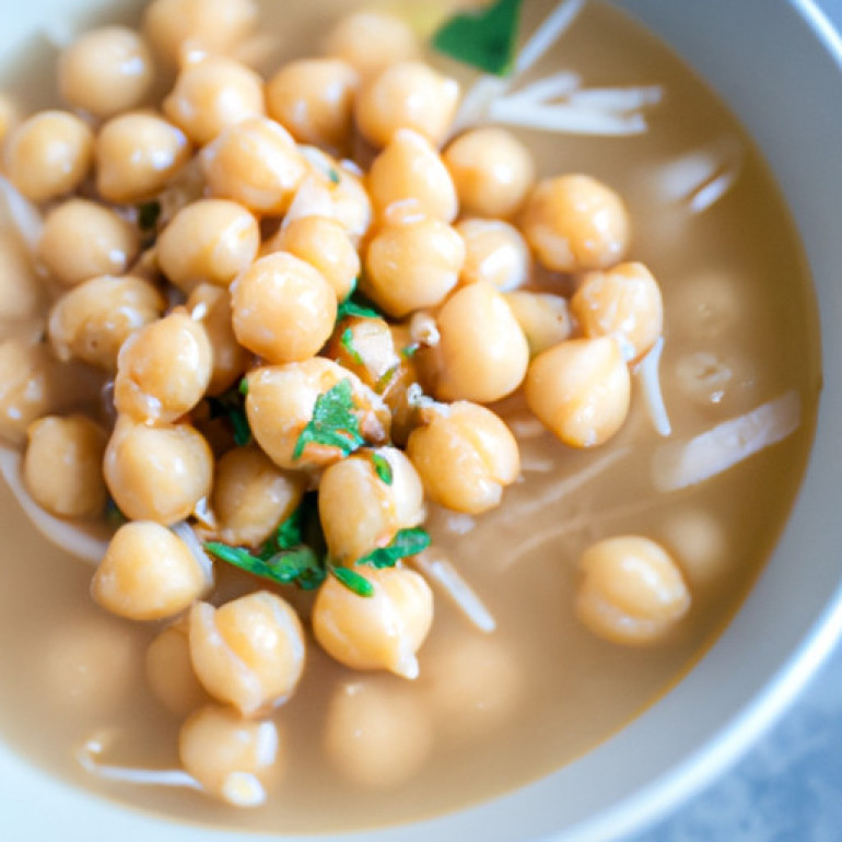 Hearty Vegan Chickpea Noodle Soup Recipe: A Delicious Plant-Based Comfort Food