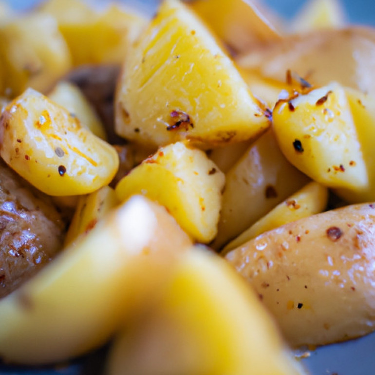 Flavorful Vegan Garlic Potatoes: A Delicious Twist!