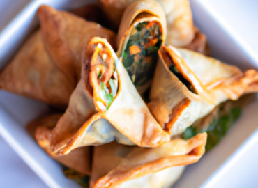 Savory Vegetable-filled Pastries: A Tasty and Irresistible Recipe