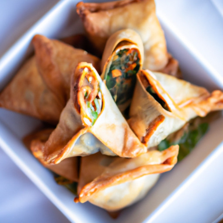 Savory Vegetable-filled Pastries: A Tasty and Irresistible Recipe