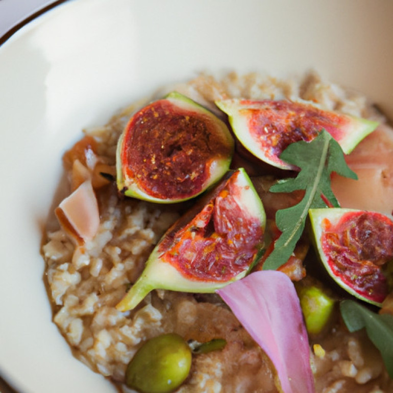 Savory Fig and Prosciutto Risotto Recipe: A Delightful Combination