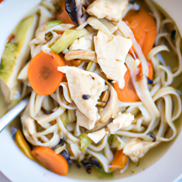 Irresistible Vegan Noodle Soup Recipe for Chicken Lovers