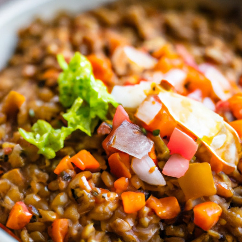 Savory Farro Lentil Masala: A Delectable Twist