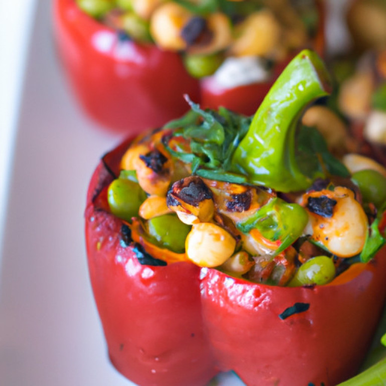 Ultimate Veggie Stuffed Peppers Recipe