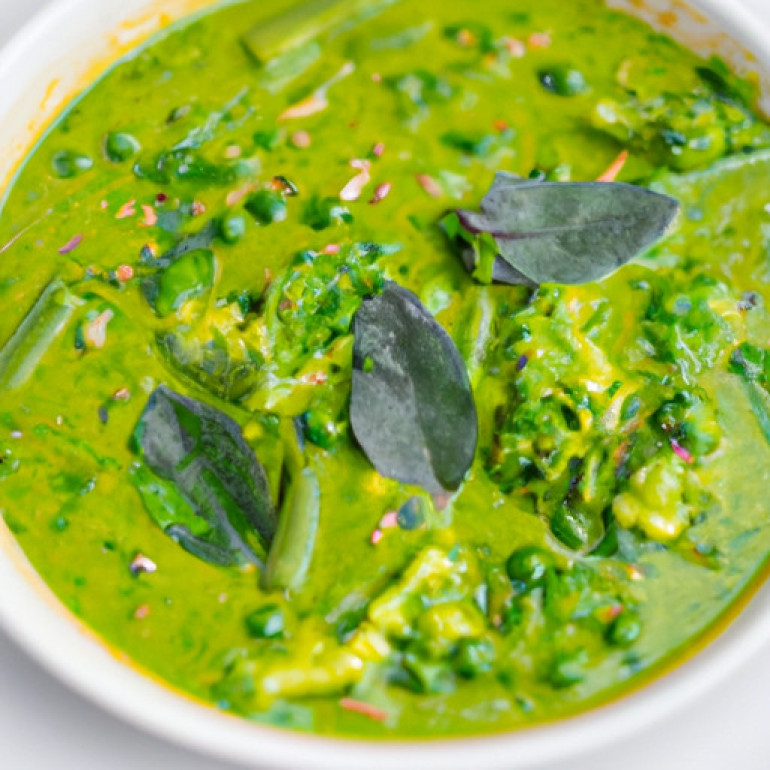 Savory Green Vegan Stew: A Delectable Plant-Based Delight