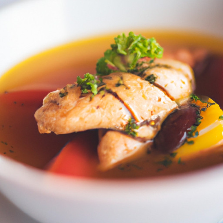 Savory Chicken Seafood Stew Recipe