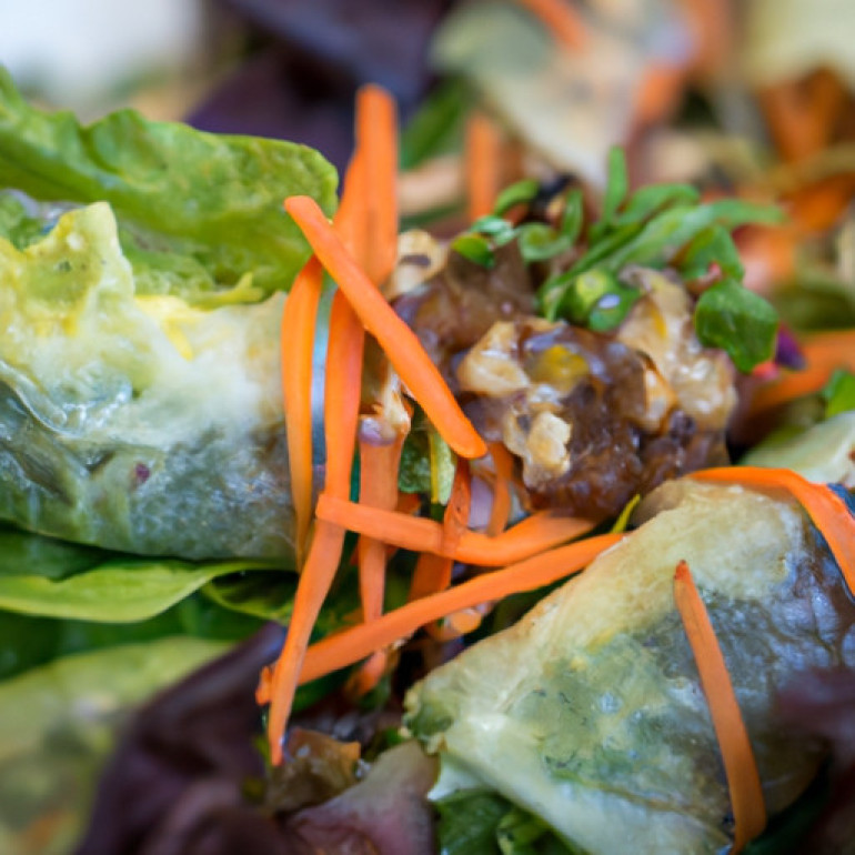 Delectable Vegetarian Lettuce Wraps: A Quick and Delightful Recipe