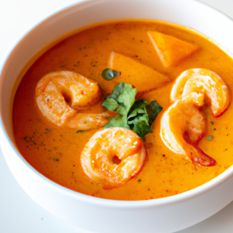 Zesty Shrimp and Sweet Potato Chowder: A Flavorful Twist