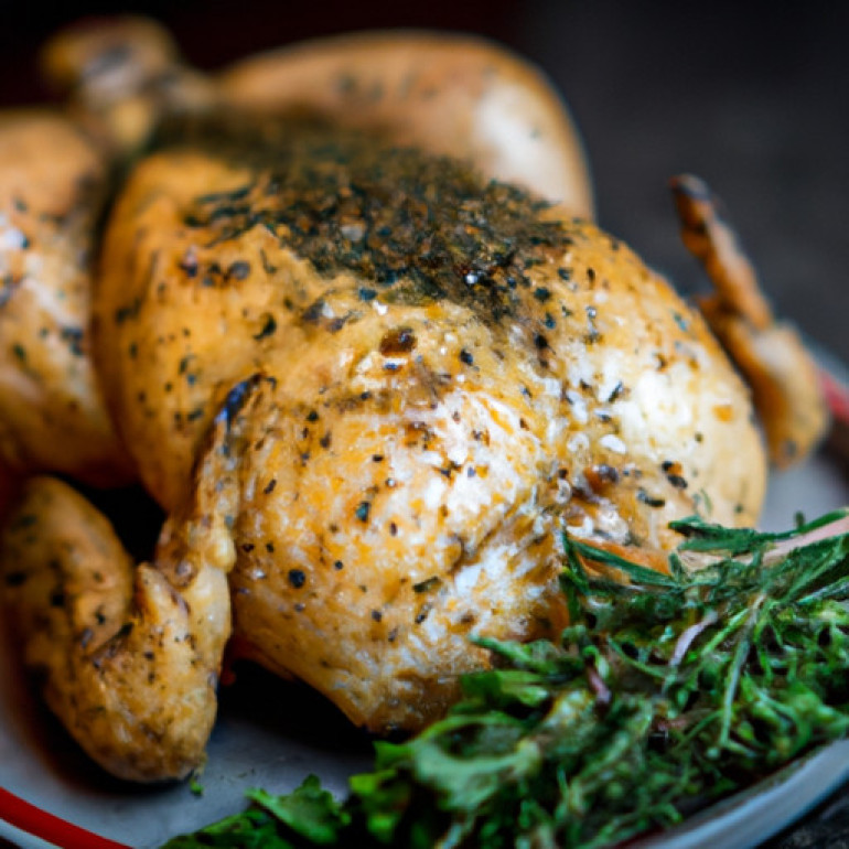 Savor the Ultimate Pressure-Cooked Roasted Chicken with Olive Oil