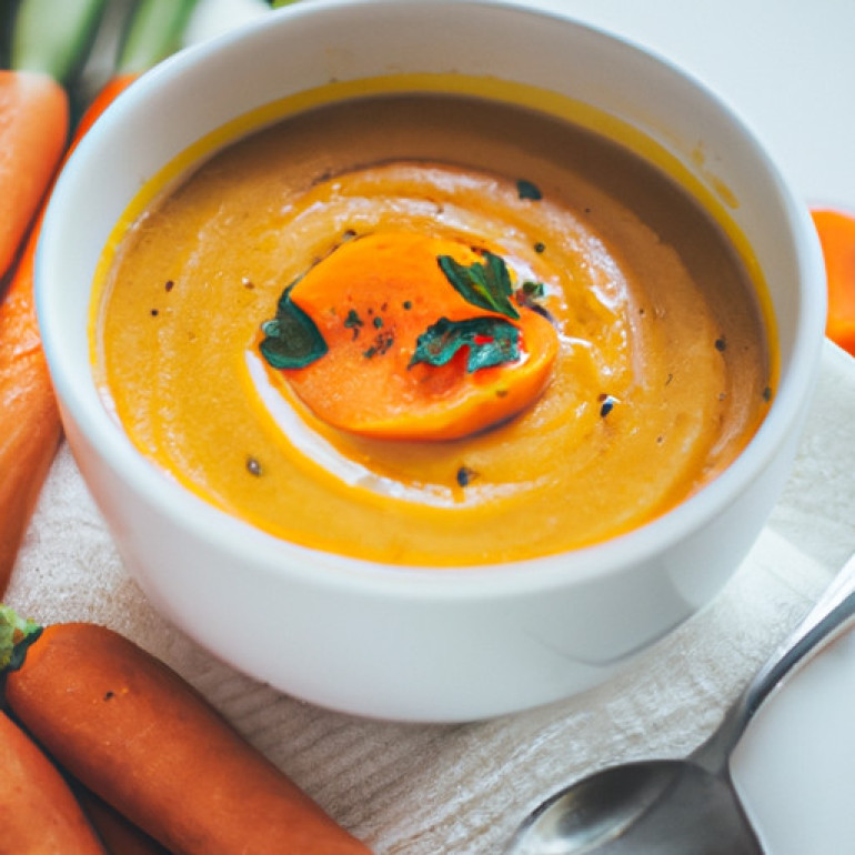 Delicious Carrot Soup Recipe - Vegan & Dairy-Free Twist