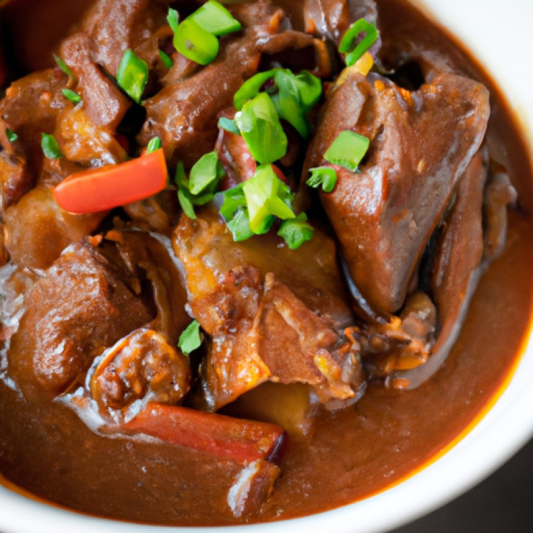 Sizzling Habanero Beef Stew: A Flavorful Twist