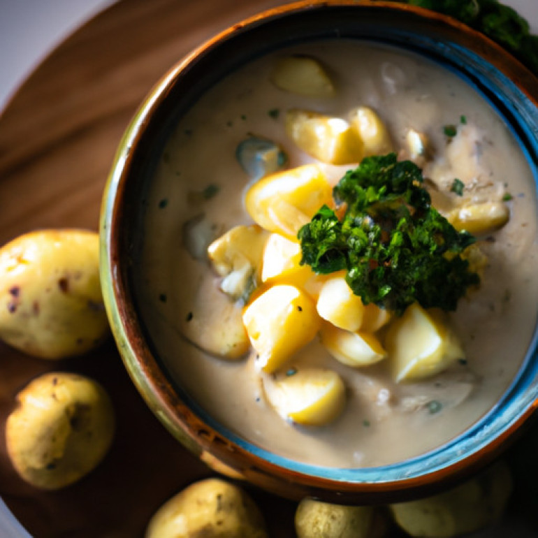 Savory Autumn Potato Chowder Recipe