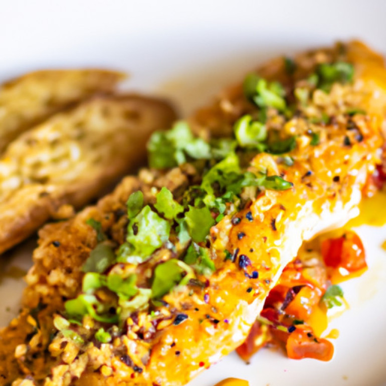 Delicious Pan-Seared Mahi Mahi with Zesty Gremolata Crumbs