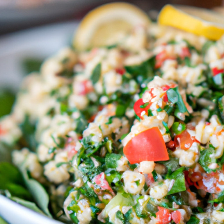 Delicious Mediterranean Tabbouleh Salad Recipe - A Flavorful Twist
