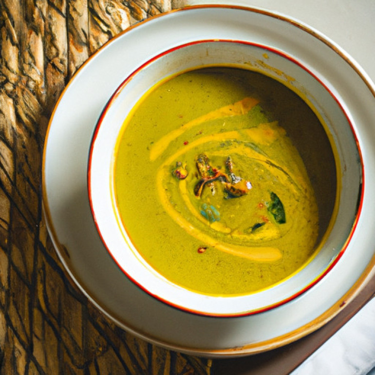 Savory Curry Zucchini Soup Recipe