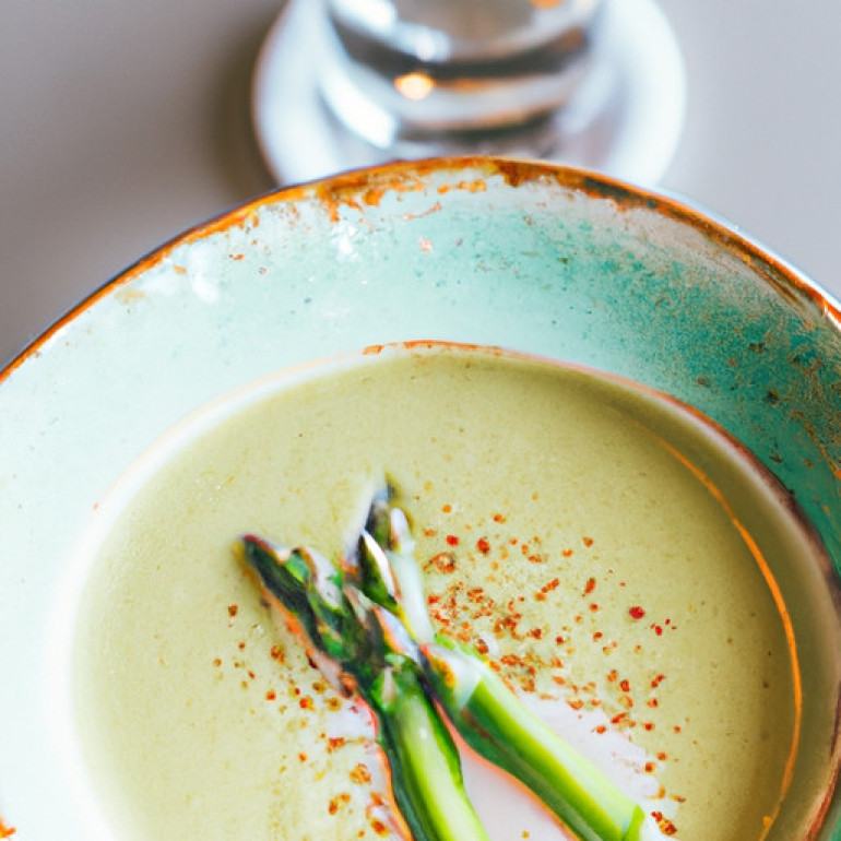 Savor the Flavors: Creamy Asparagus Soup for guilt-free indulgence