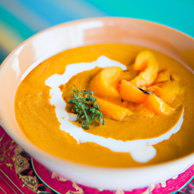 Savory Peach Curry Soup Recipe: A Flavorful Twist!