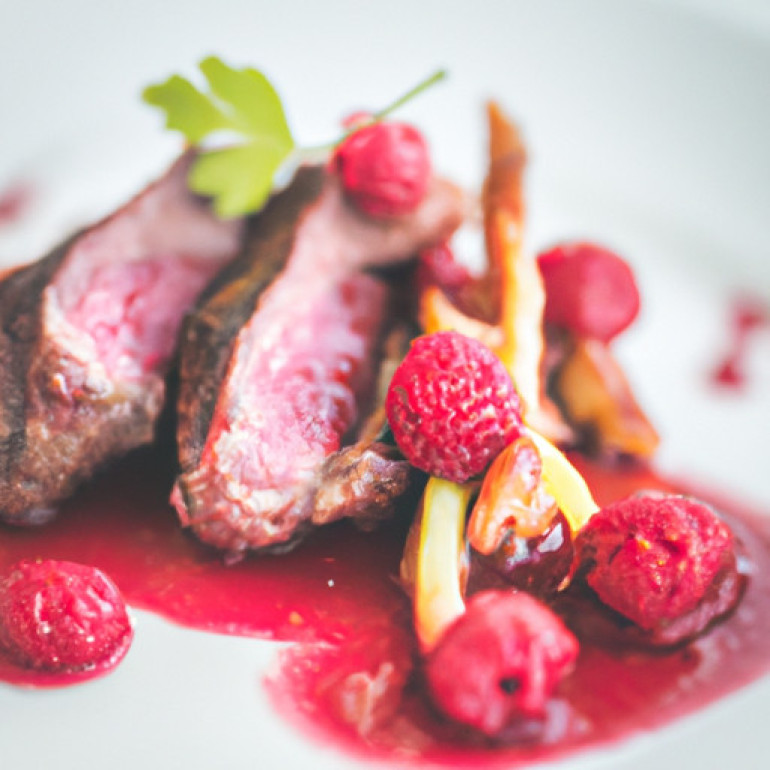Delicious Raspberry-Glazed Leg of Lamb Recipe