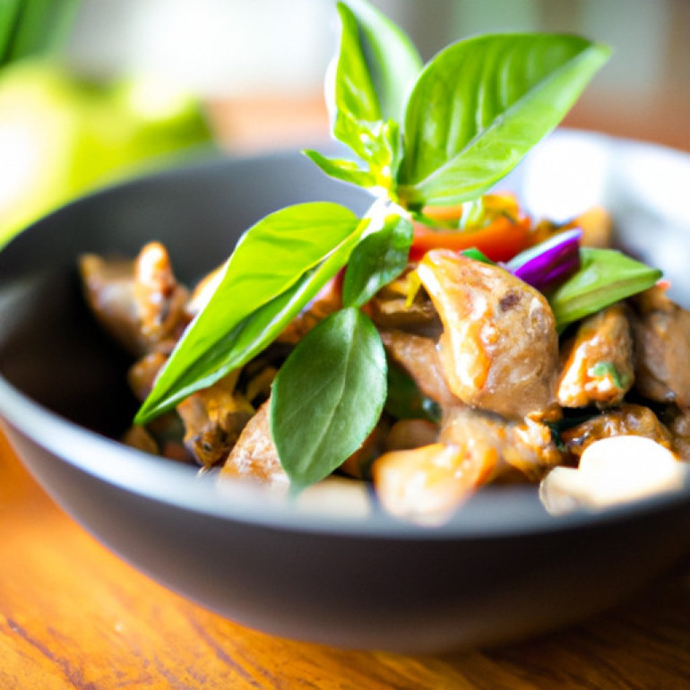 Fiery Thai Basil Chicken Recipe: A Flavorful Twist
