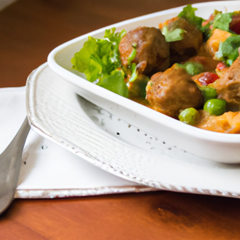 Savory Swedish-Style Plant-Based Meatballs