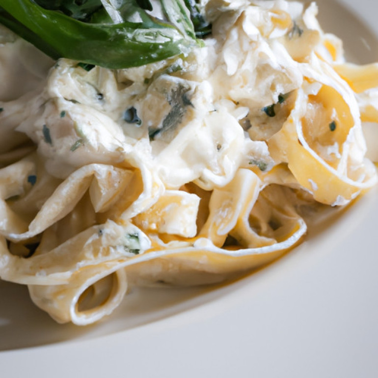 Deliciously Creamy Fettuccine Alfredo with a Healthy Twist