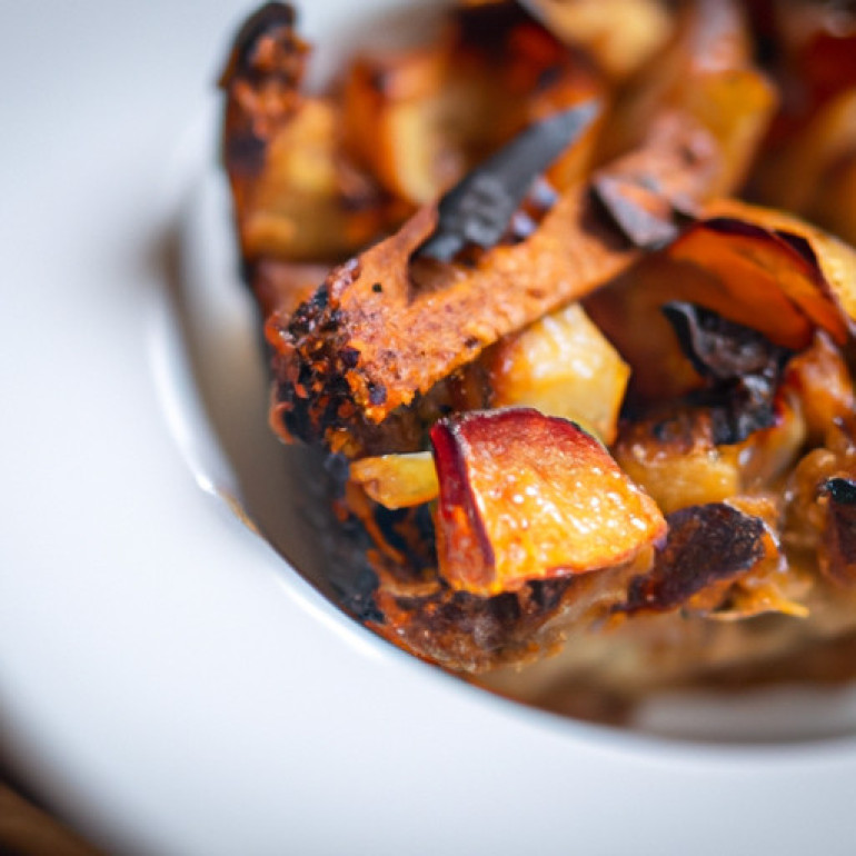 Delicious Apple Chai Spiced Bread Pudding Recipe