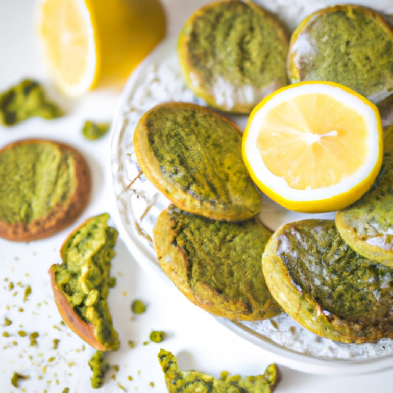 Luscious Green Tea Lemon Cookies: A Gluten-Free Delight