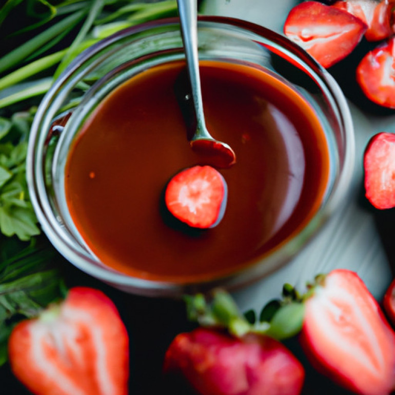 Irresistible Spicy Strawberry BBQ Elixir