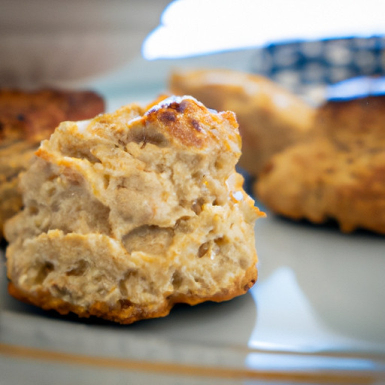 Deliciously Fluffy Buttermilk Oat Scones Recipe