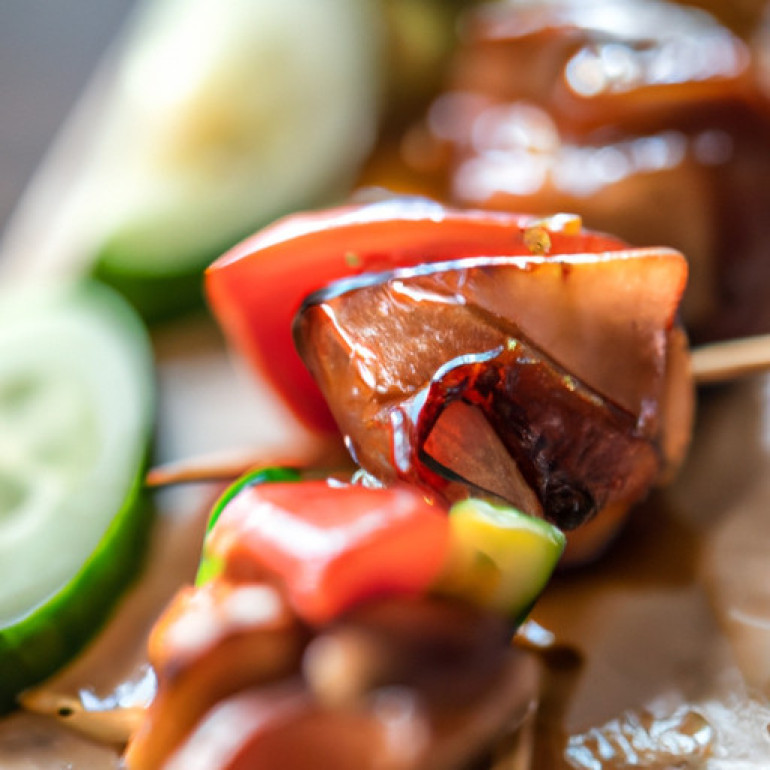 Succulent Teriyaki Chicken Skewers: A Flavorful Delight