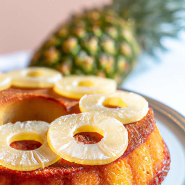 Ultimate Tropical Twist Cake: Irresistible Pineapple Treat