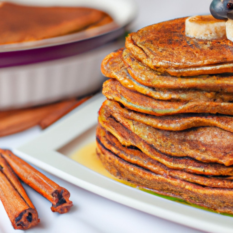 Wholesome Harvest Pancakes Made with Whole Wheat