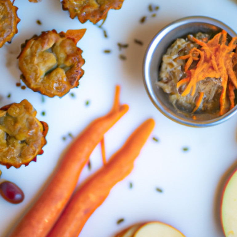 Ultimate Apple Chia Muffins with a Twist of Carrot