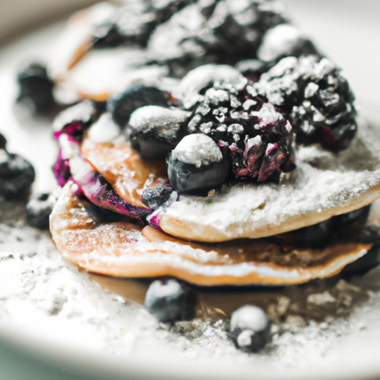 Fluffy Blueberry Pancakes: A Delectable Twist on a Classic Breakfast Favorite