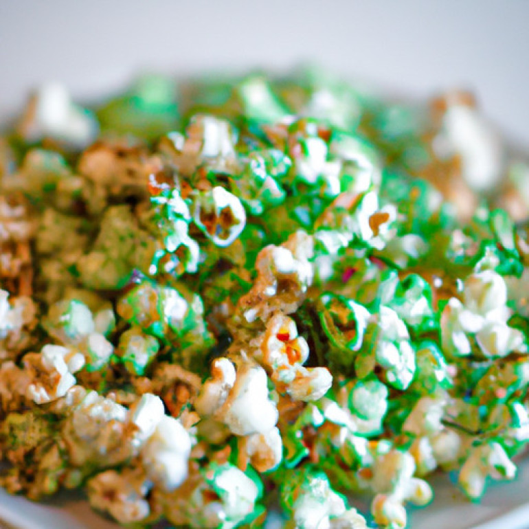 Delightful Shamrock Corn Crunch