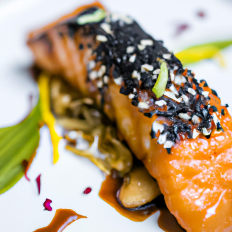 Savory Ginger Teriyaki Glazed Salmon Delight