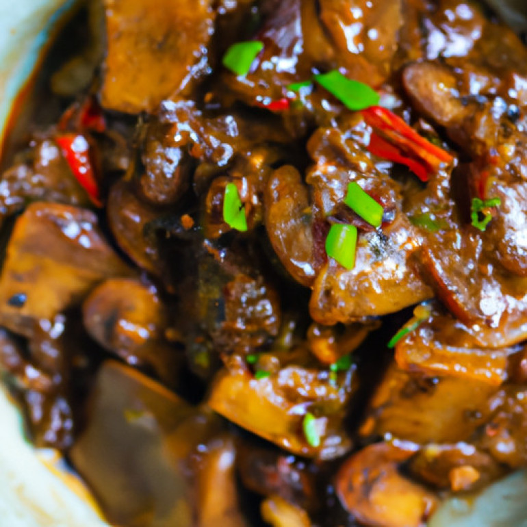 Savory Mushroom Masala: A Delectable Vegan Dish